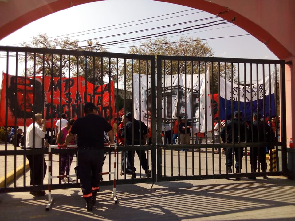 Municipalidad tomada por CTEP