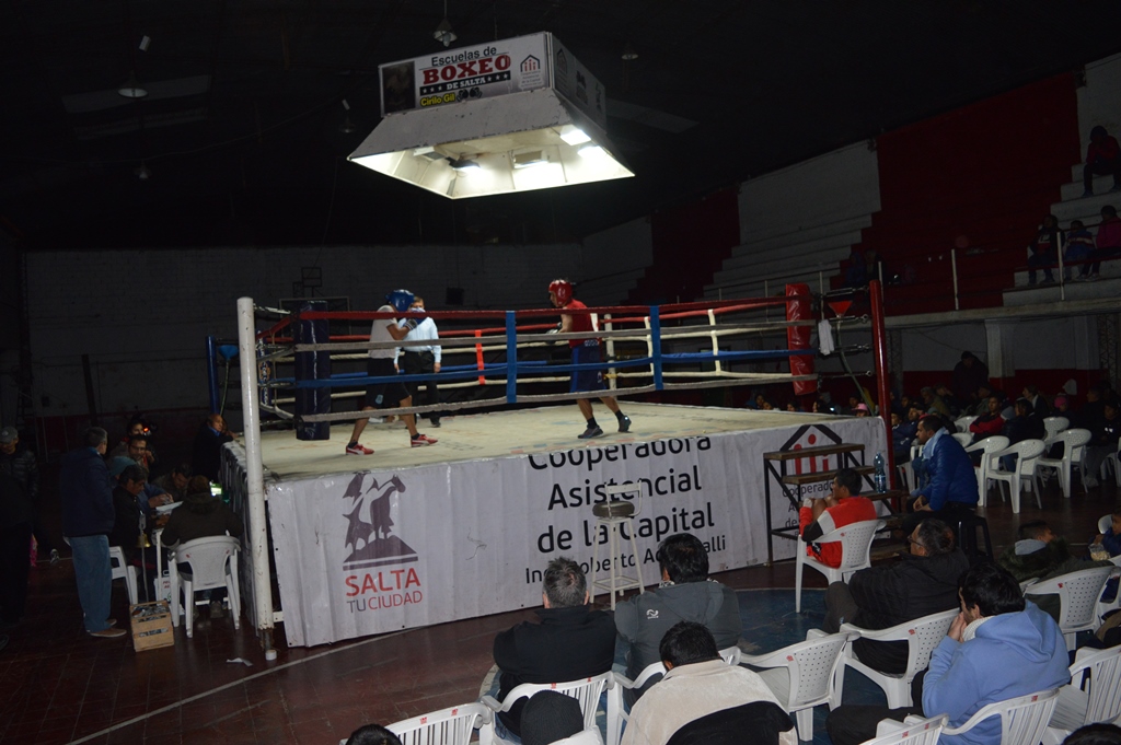 Boxeo en club san martin