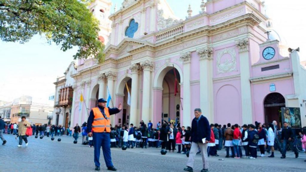 Tránsito durante el Milagro